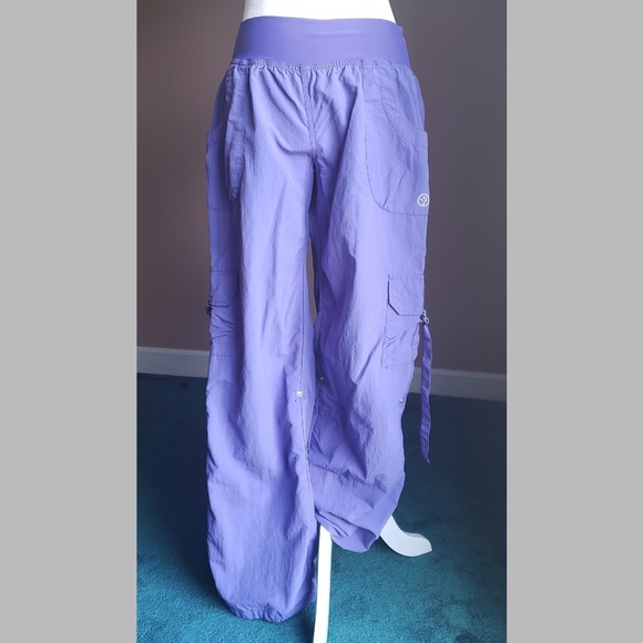 Zumba Fitness Pants - ZUMBA Cargo Pants Feel The Music Purple Versatile